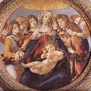 Sandro Botticelli Our Lady of the eight sub-angel France oil painting artist